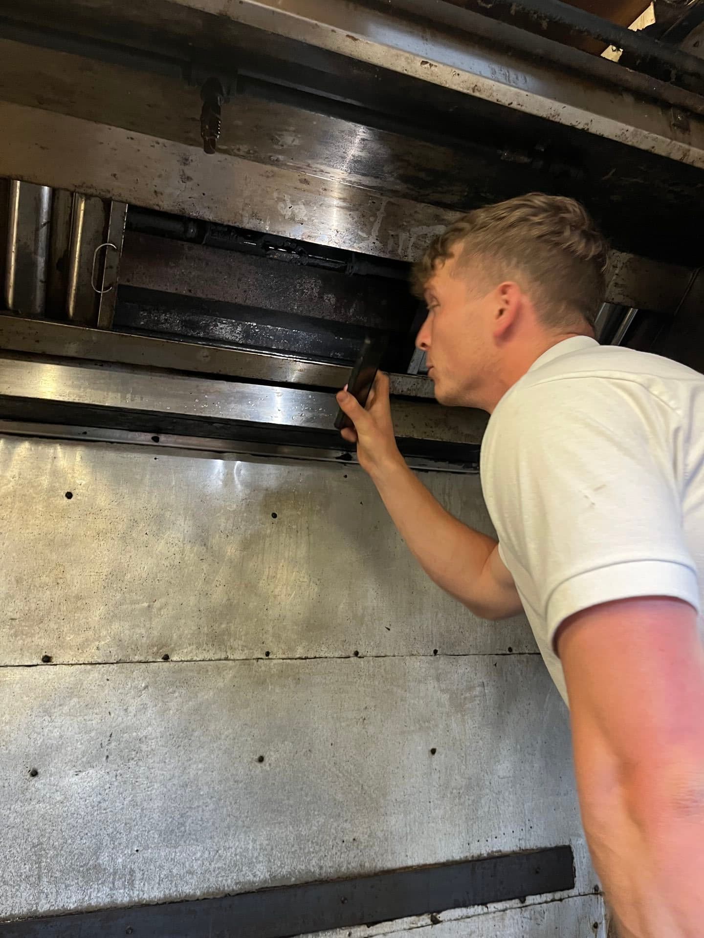 Range cleaning